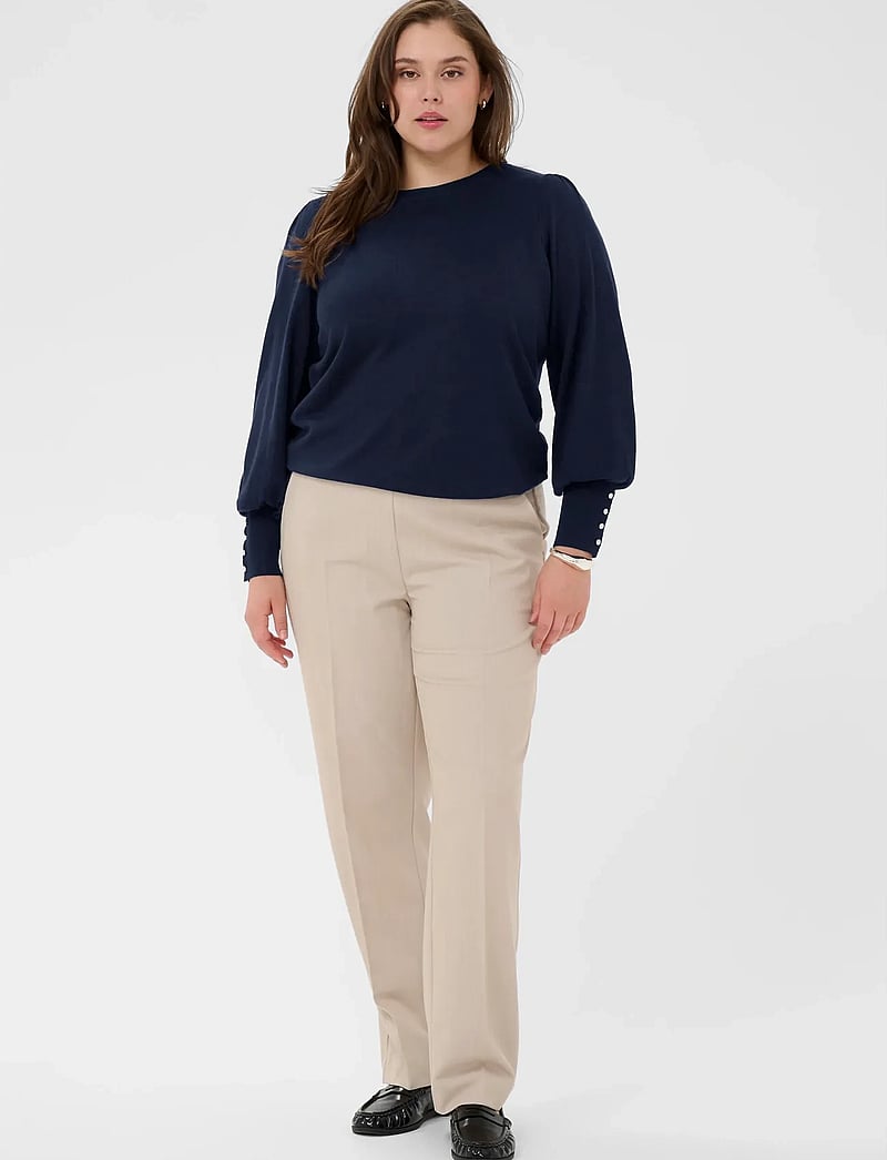 Kaffe Curve - KClizzy LS pullover NO - pullover - midnight marine - 3