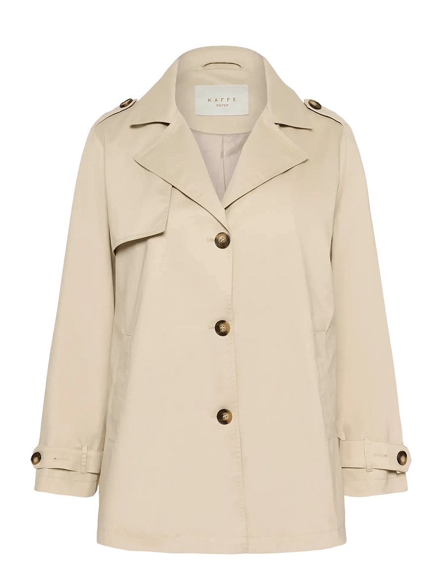 Kaffe Curve - KCtricia Jacket - utility-jacken - feather gray - 1