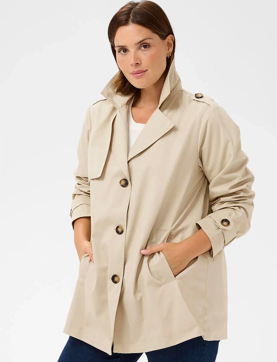 Kaffe Curve - KCtricia Jacket - utility-jacken - feather gray - 0