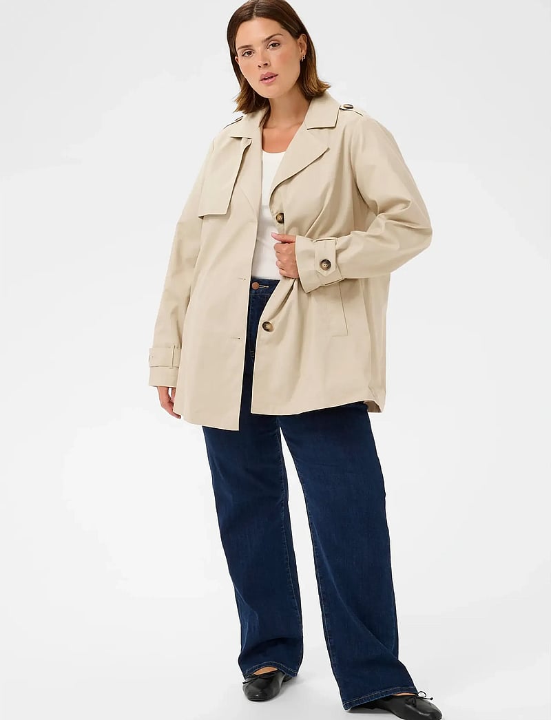 Kaffe Curve - KCtricia Jacket - utilityjackor - feather gray - 3