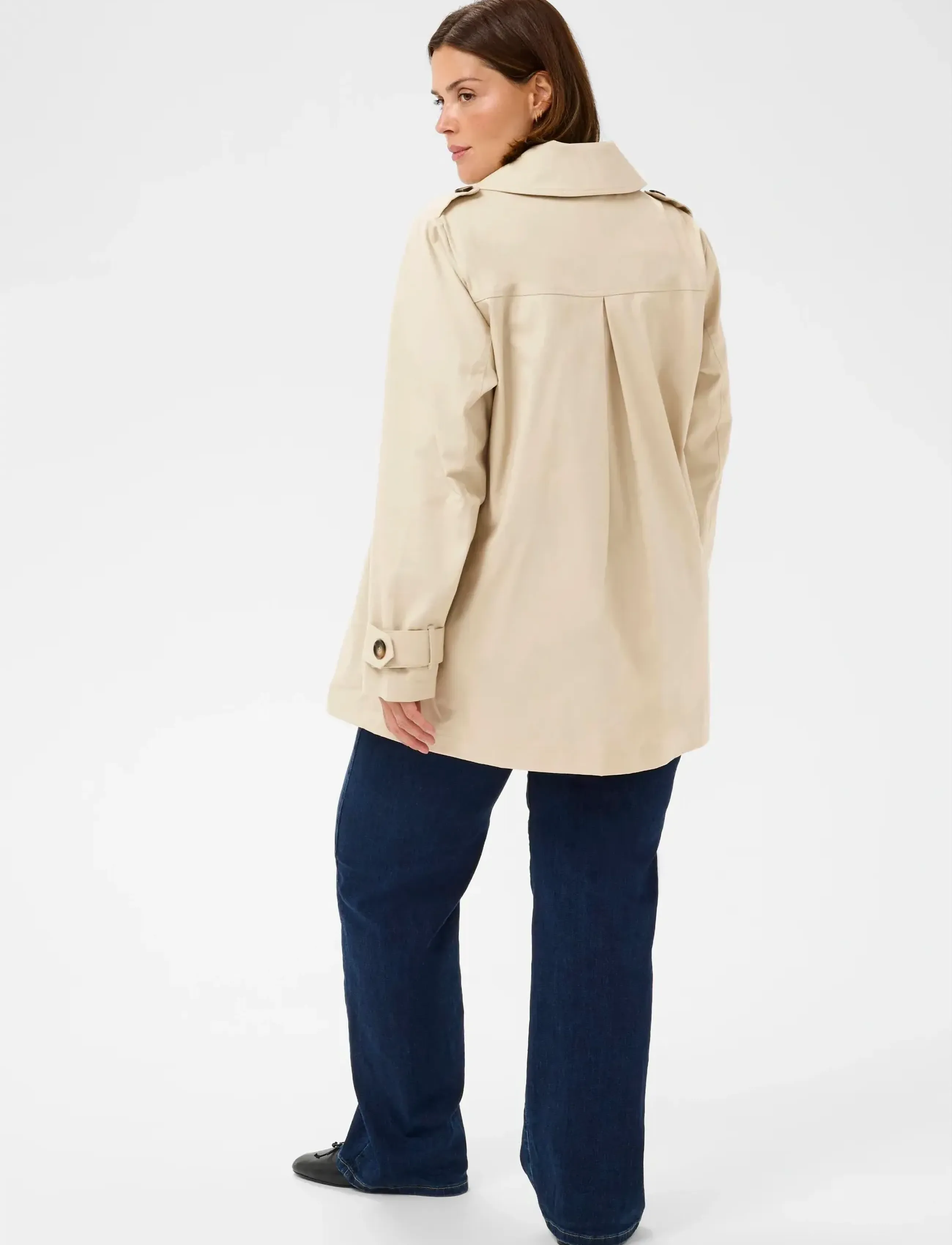Kaffe Curve - KCtricia Jacket - utility-jacken - feather gray - 4