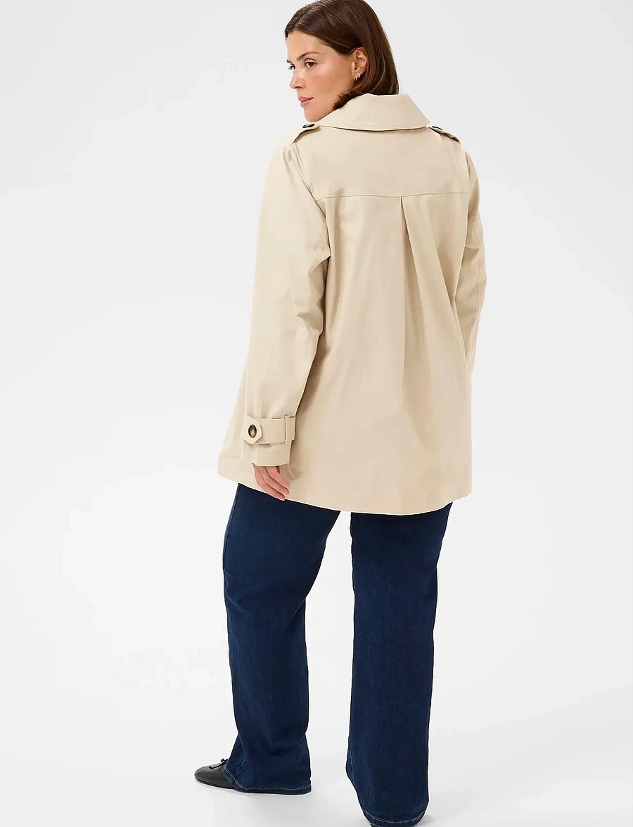 Kaffe Curve - KCtricia Jacket - utility-jacken - feather gray - 4