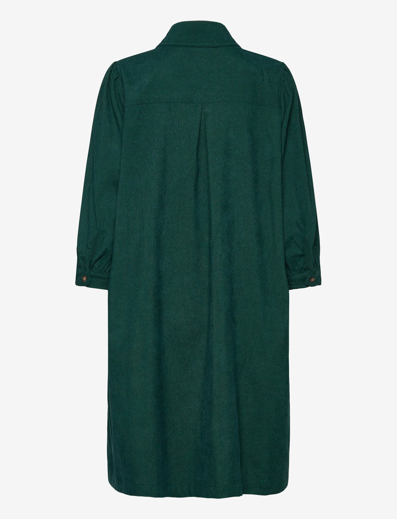 Kaffe Curve - KCverana Shirt Dress - skjortekjoler - aventurine - 1