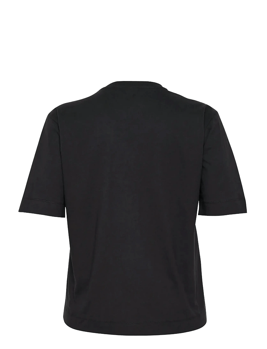 Kaffe Curve - KCmina T-Shirt - t-shirts - black deep - 2