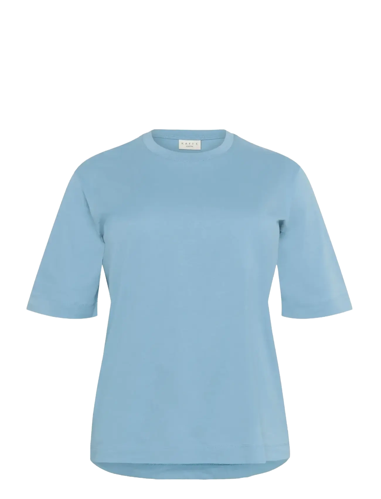 KAFFE CURVE Kcmina T-Shirt Blau - S - Damen