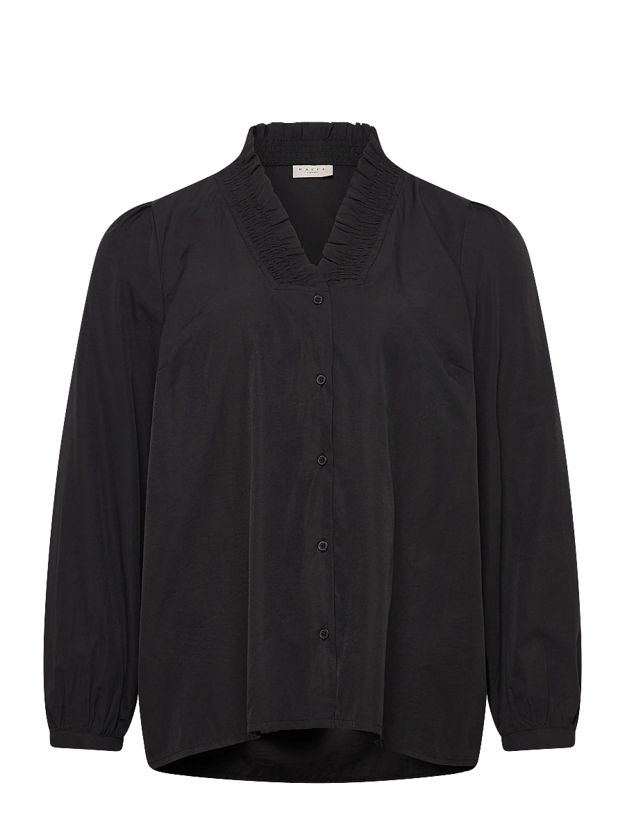 Kaffe Curve - KCmai Shirt - blouses à manches longues - black deep - 0