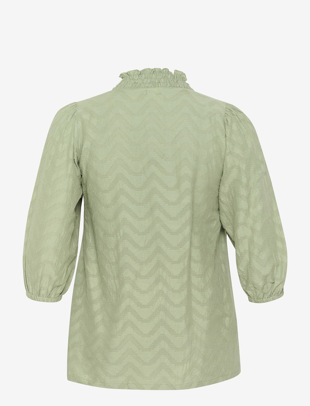 Kaffe Curve - KCvitana Blouse - oil green - 2