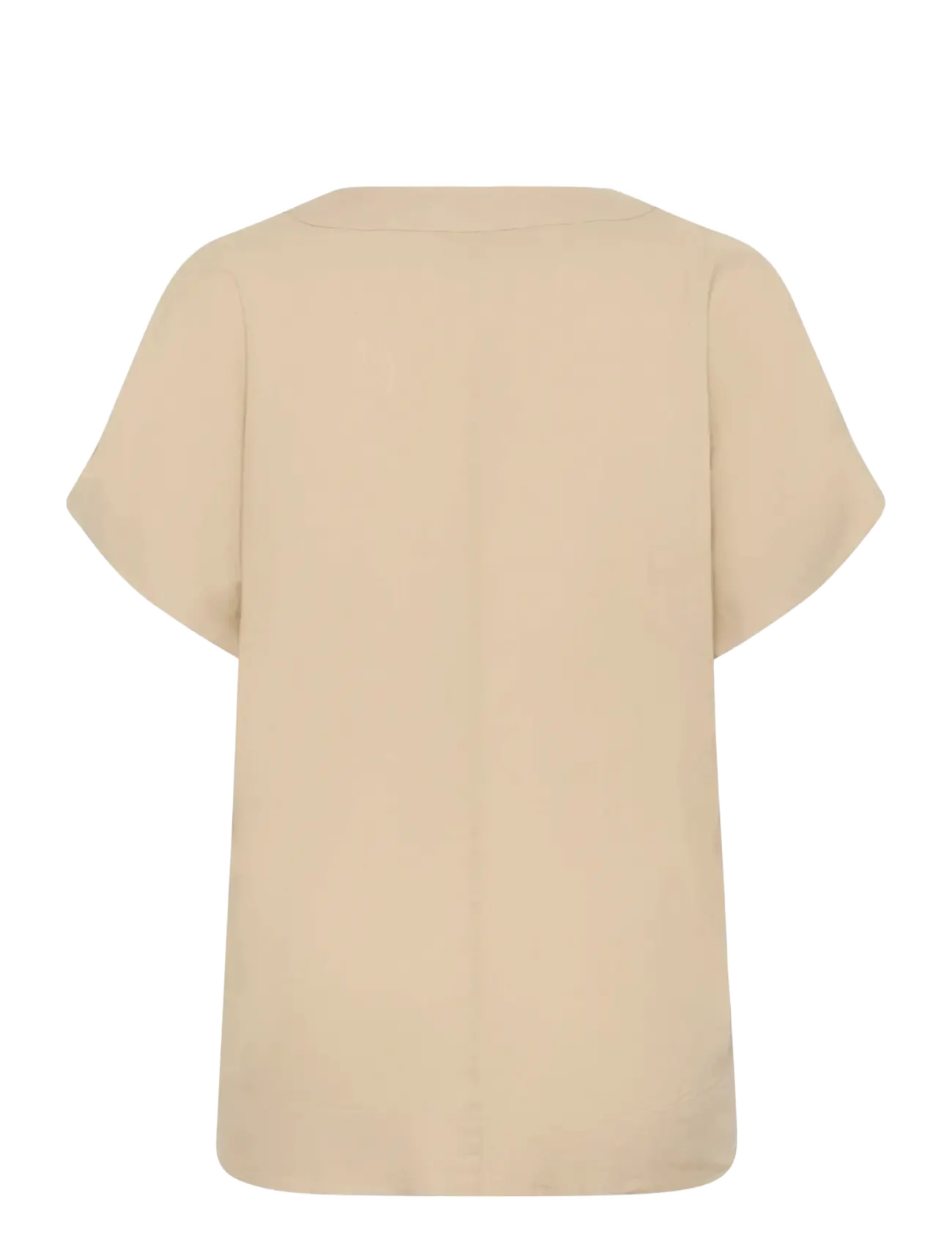 Kaffe Curve - KCmille Wing SL Blouse - stutterma blússur - feather gray - 2