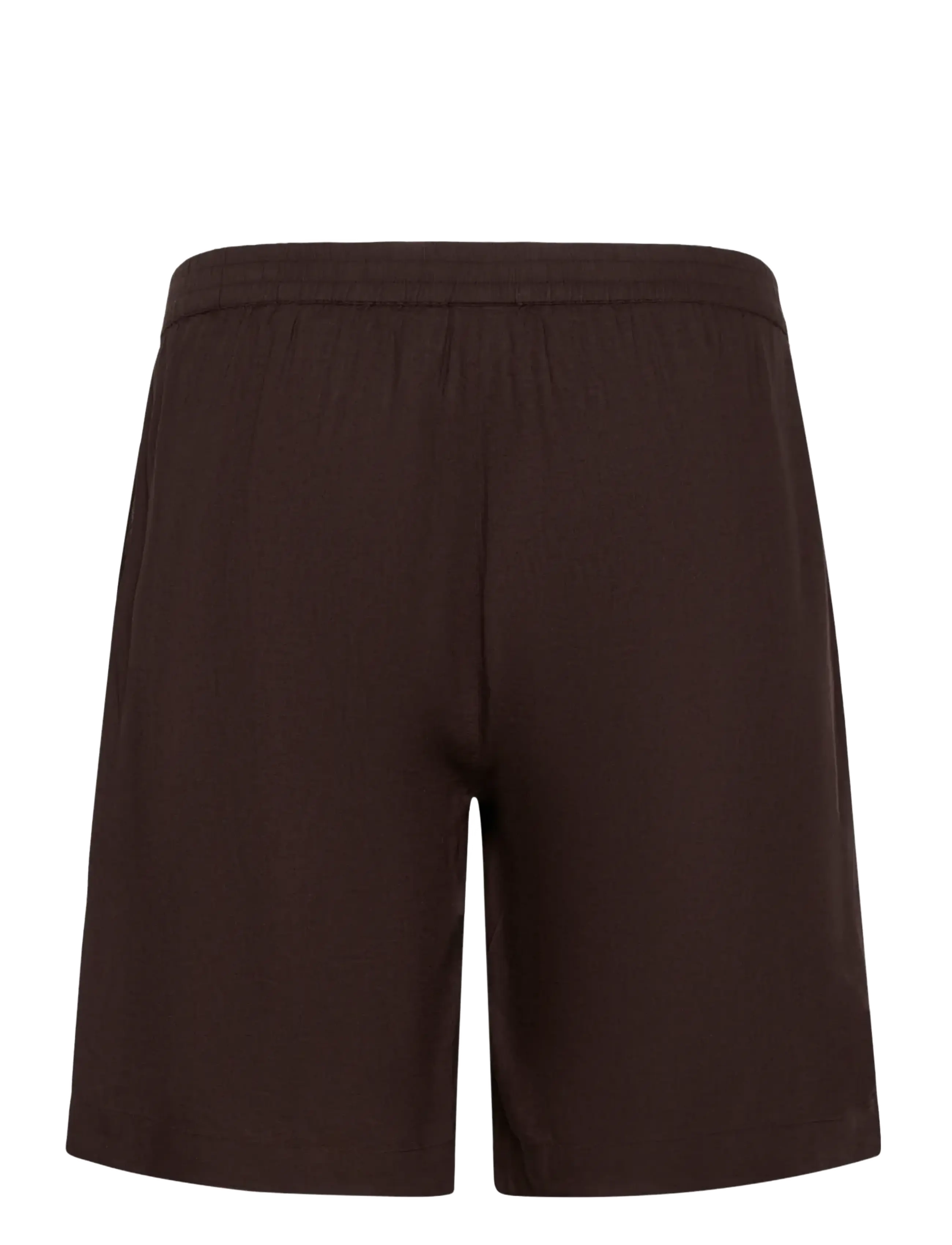 Kaffe Curve - KCmille Shorts - linased lühikesed püksid - black coffee - 2