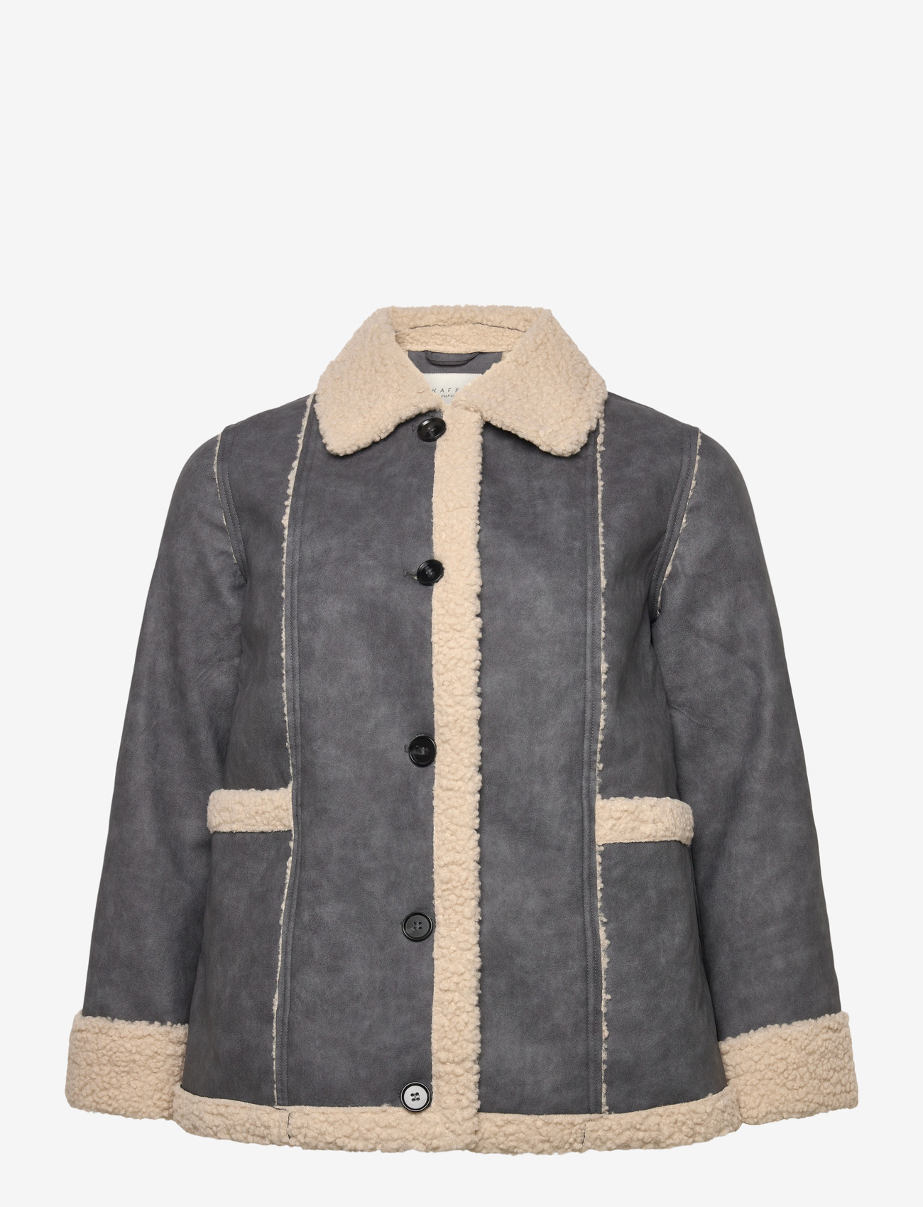 Kaffe Curve - KCshirla Jacket - leichte mäntel - black deep - 0