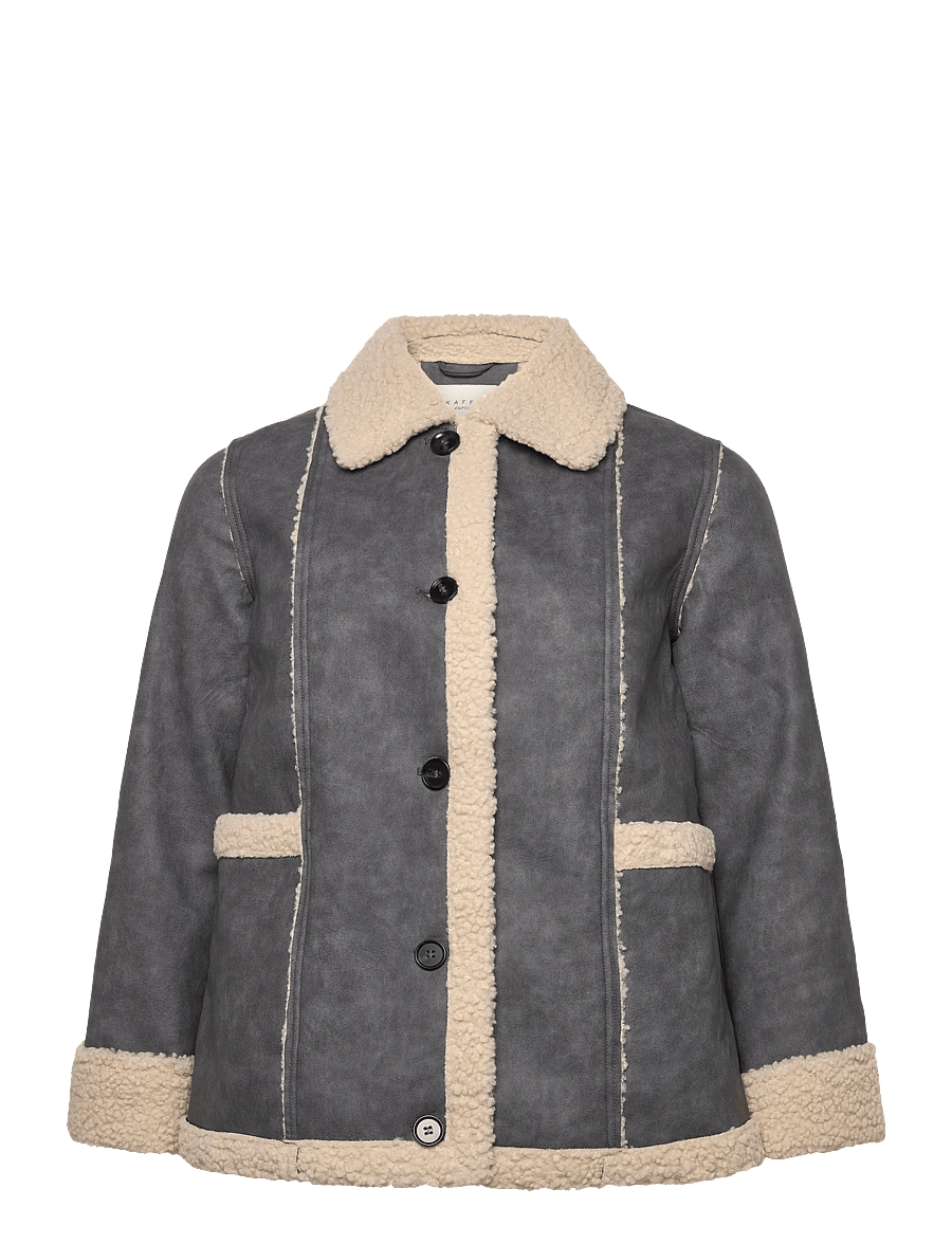 Kaffe Curve - KCshirla Jacket - winterjacken - black deep - 0