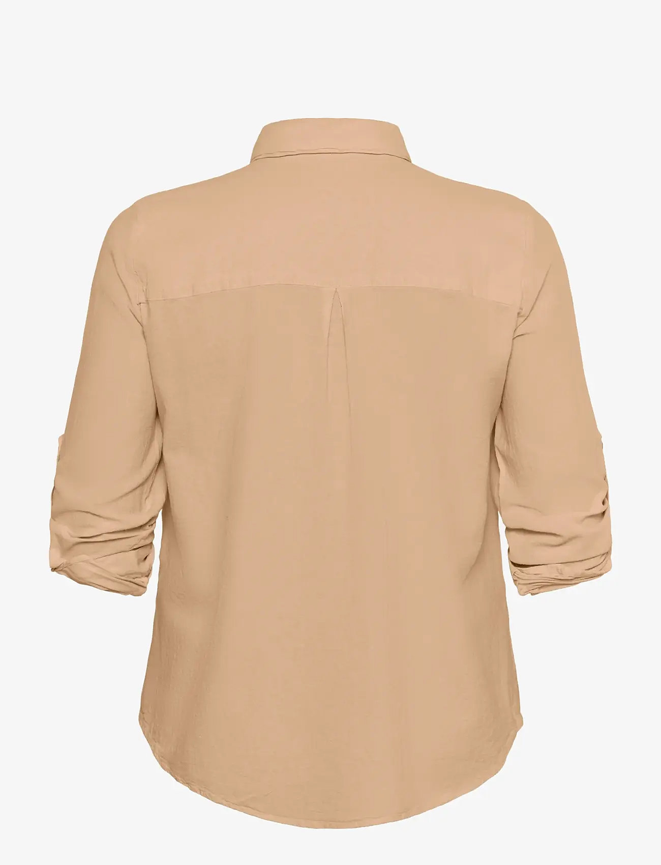 Kaffe Curve - KCnana Shirt - short-sleeved shirts - classic sand - 2