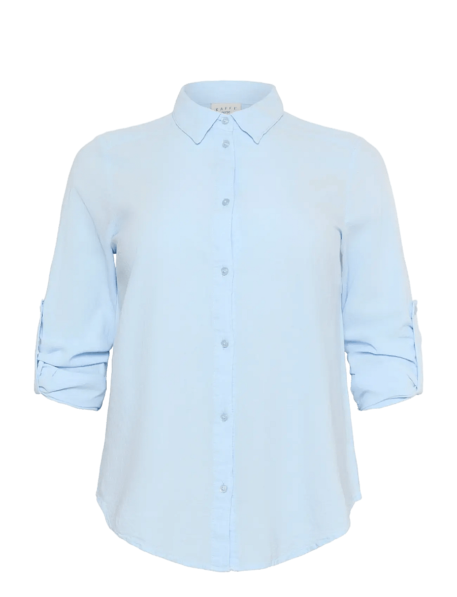 Kaffe Curve - KCnana Shirt - kortærmede skjorter - windsurfer - 1