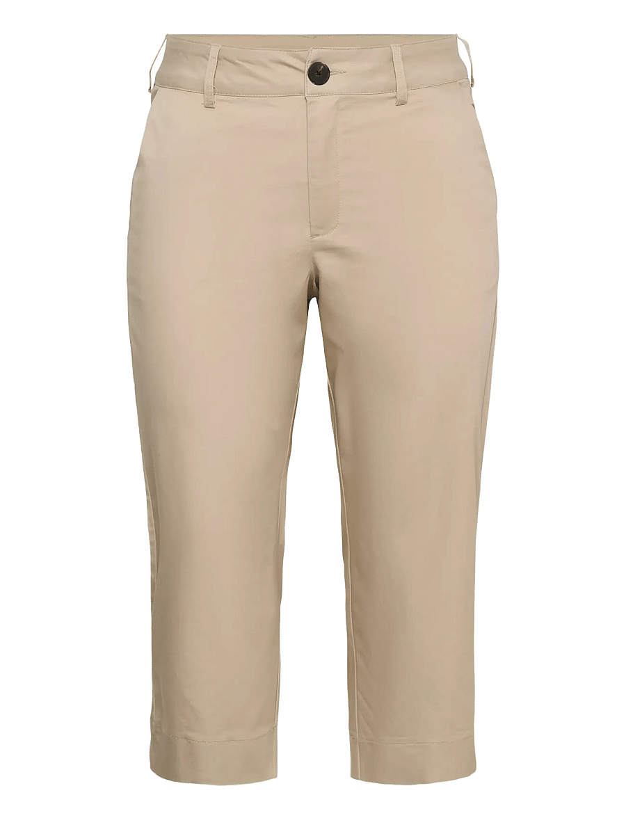 Kaffe Curve - KCleana Capri Pants - caprihose - feather gray - 1