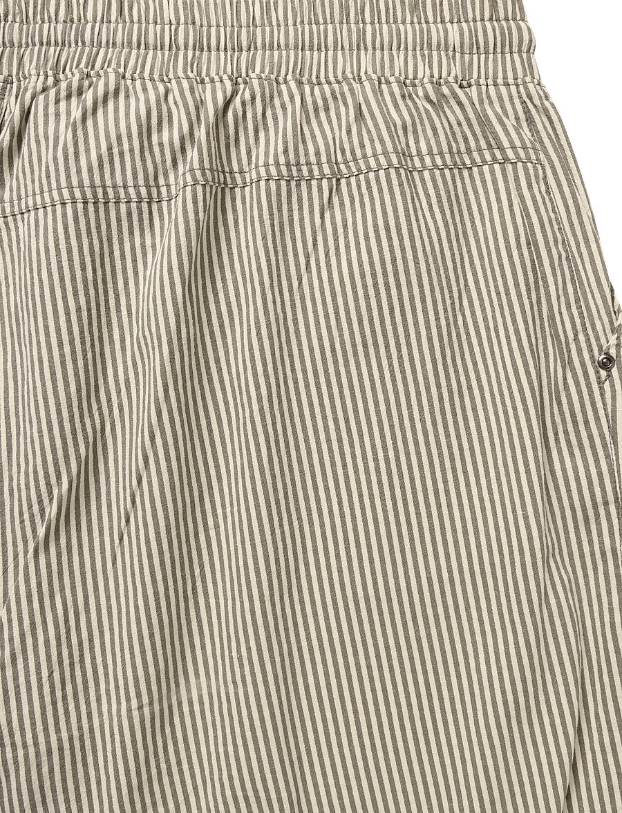 Kaffe Curve - KCnana Striped Capri Pants - capri bukser - brindle / turtledove stripe - 3