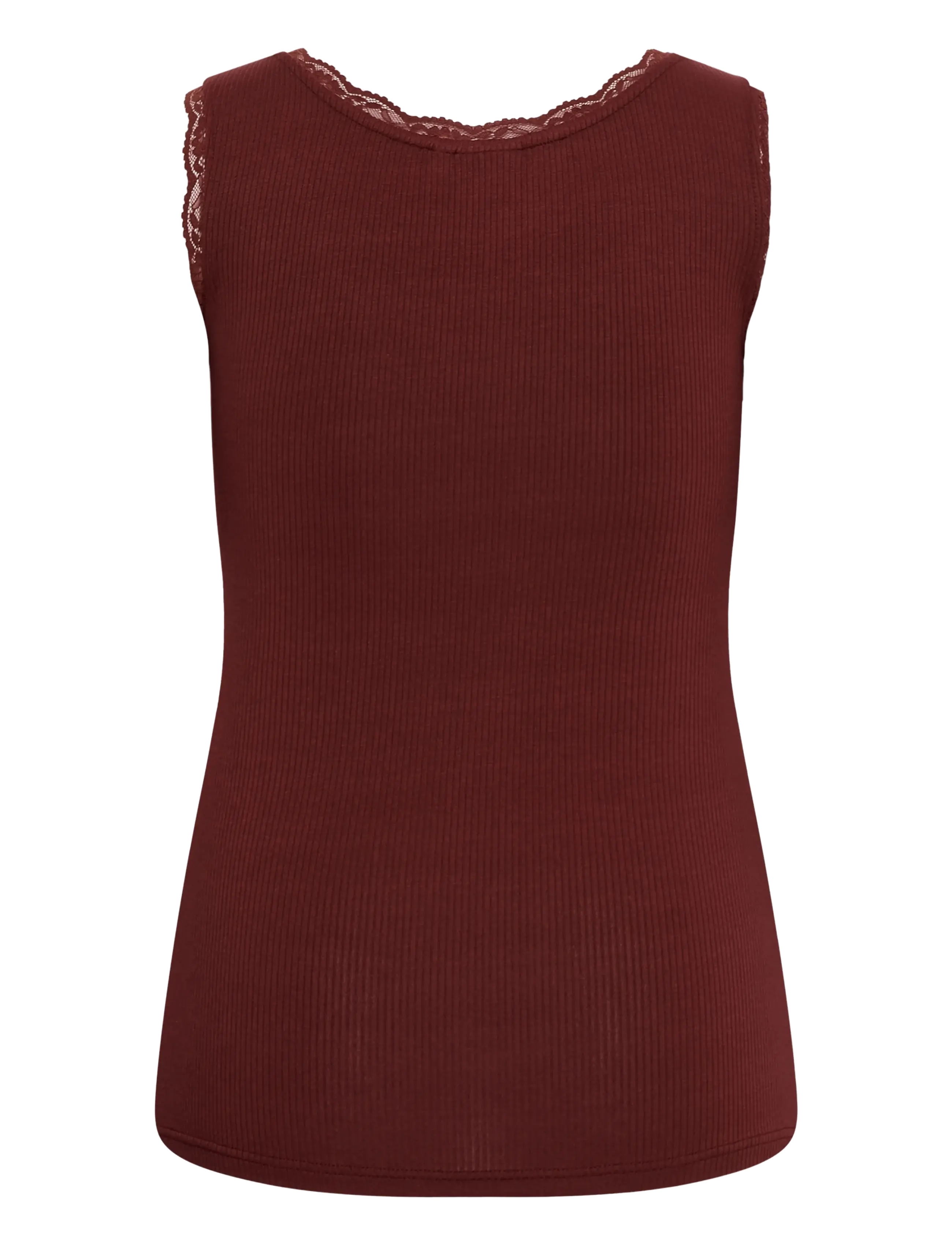 Kaffe Curve - KComia Top - varrukateta topid - port - 1