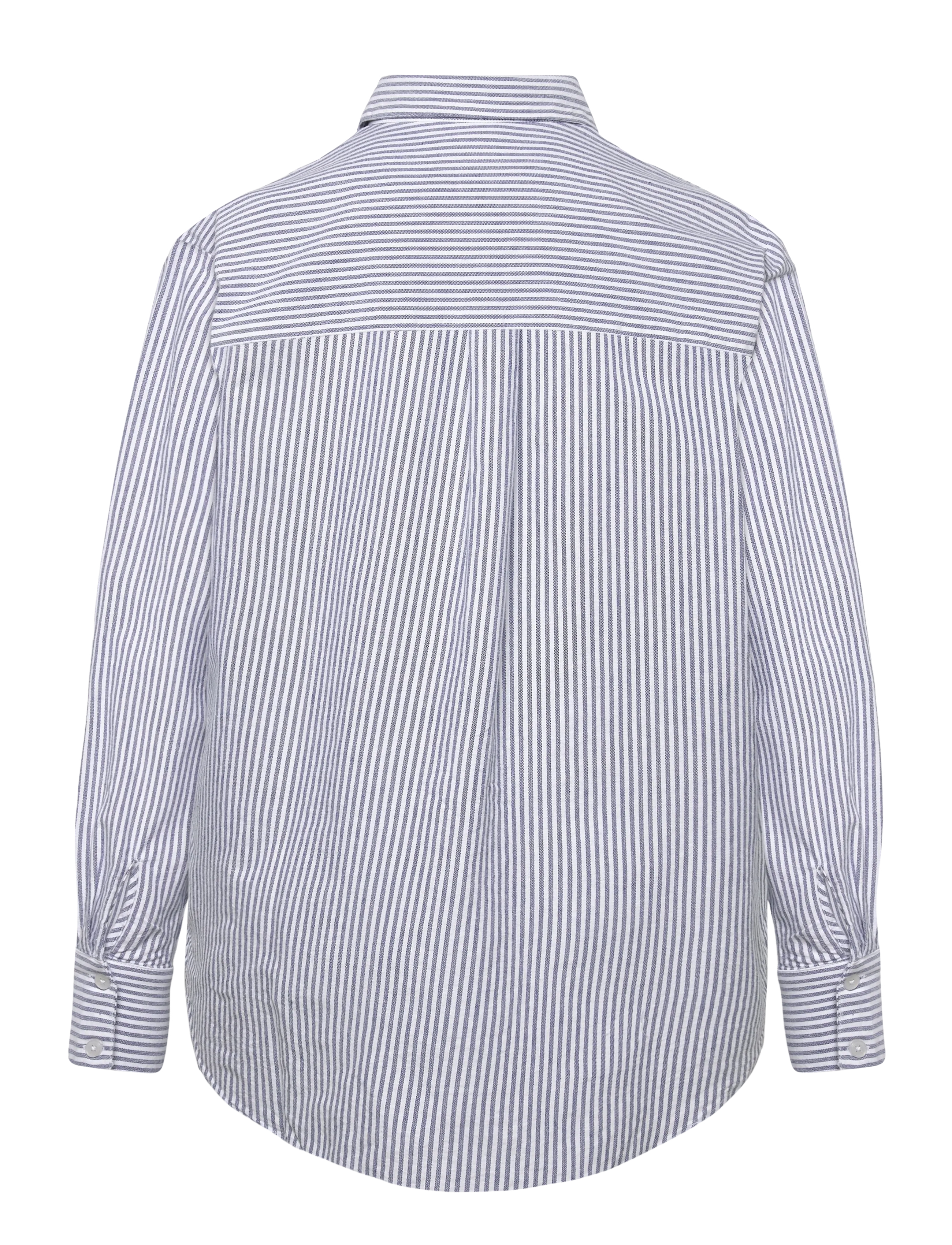 Kaffe Curve - KCnalia Shirt - overhemden met lange mouwen - blue/white stripe - 1