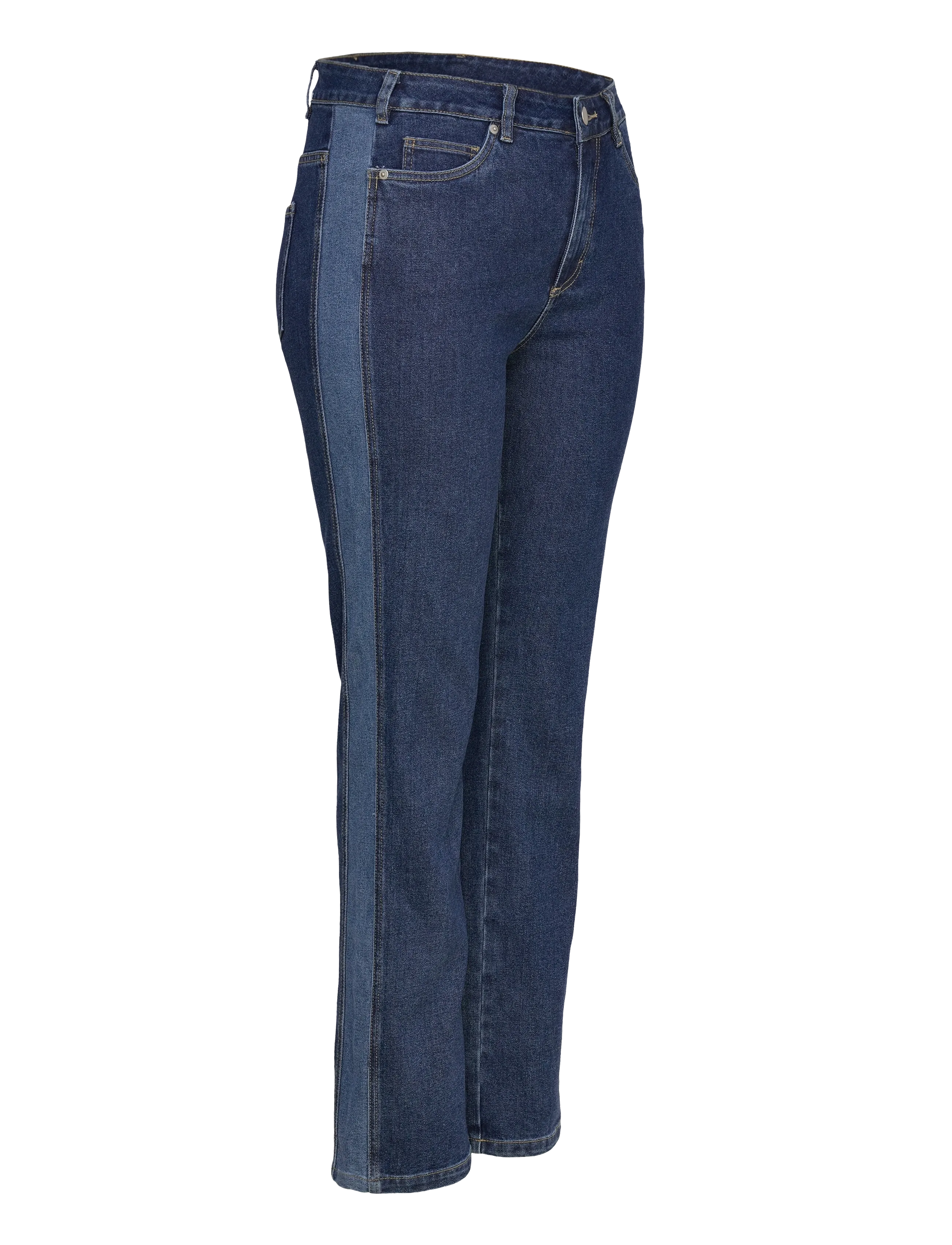 Kaffe Curve - KCsandria HW Jeans - bootcut jeans - medium blue denim - 2