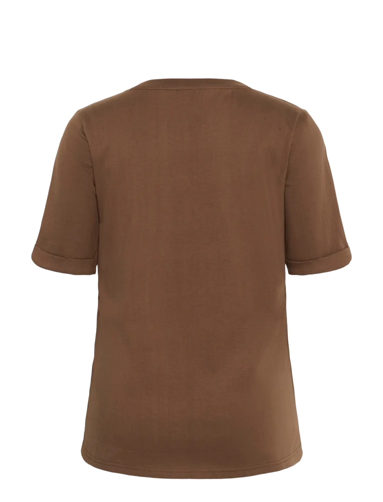 Kaffe Curve - KCart tee - t-shirts - carafe / pale mauve heart - 1