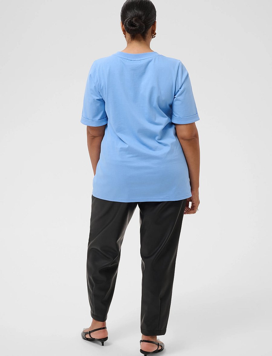 Kaffe Curve - KCart tee - t-shirts - provence / fudge hear - 3