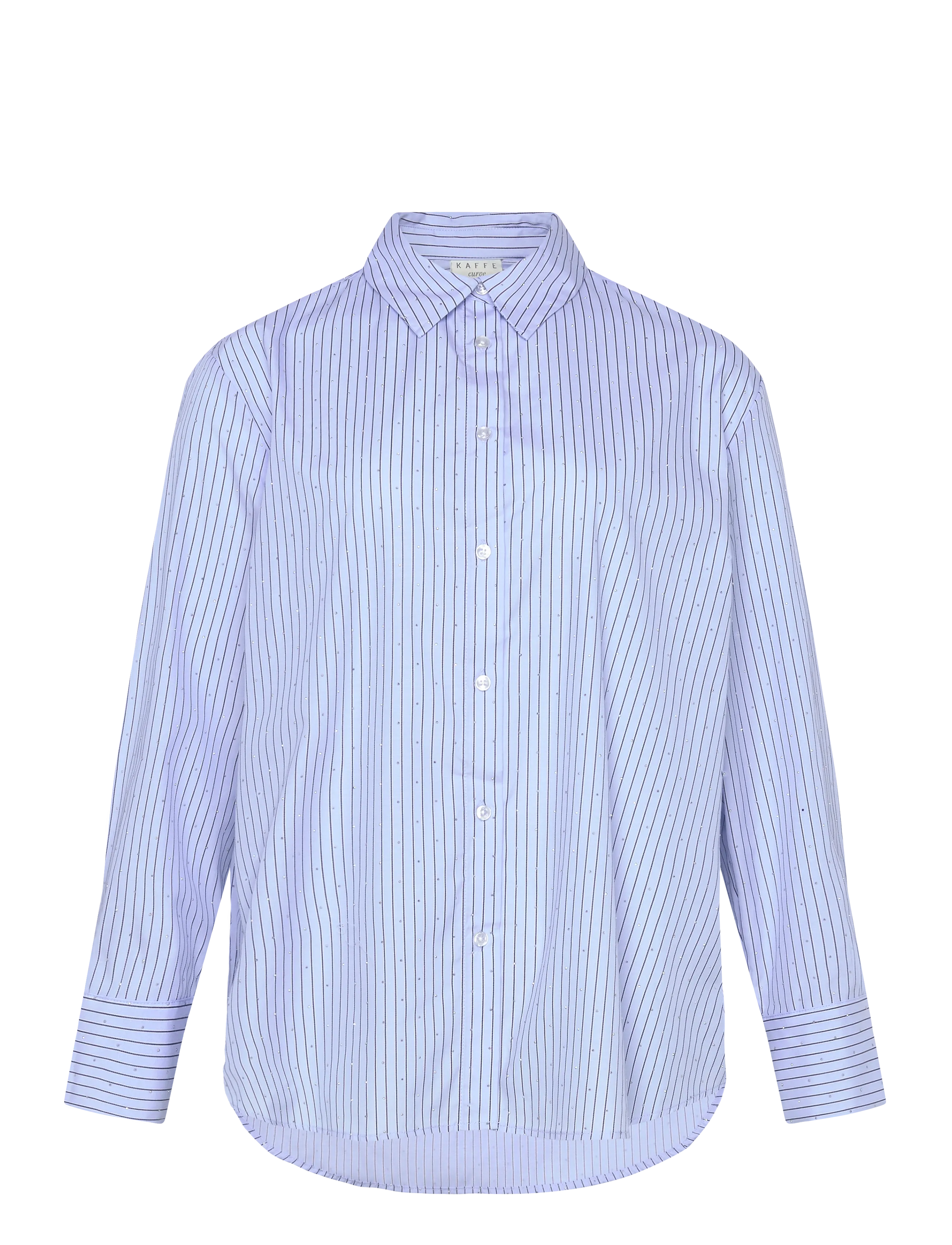 Kaffe Curve KCvicta Shirt - Pluusid ja särgid - WINDSURFER STRIPE / blue
