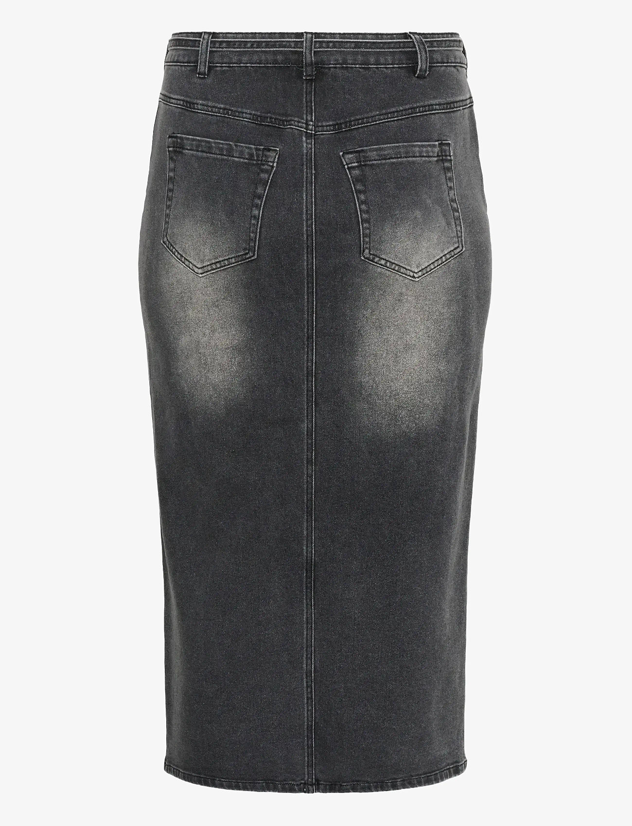 Kaffe Curve - KCally Denim Skirt - denim skirts - medium grey denim - 2