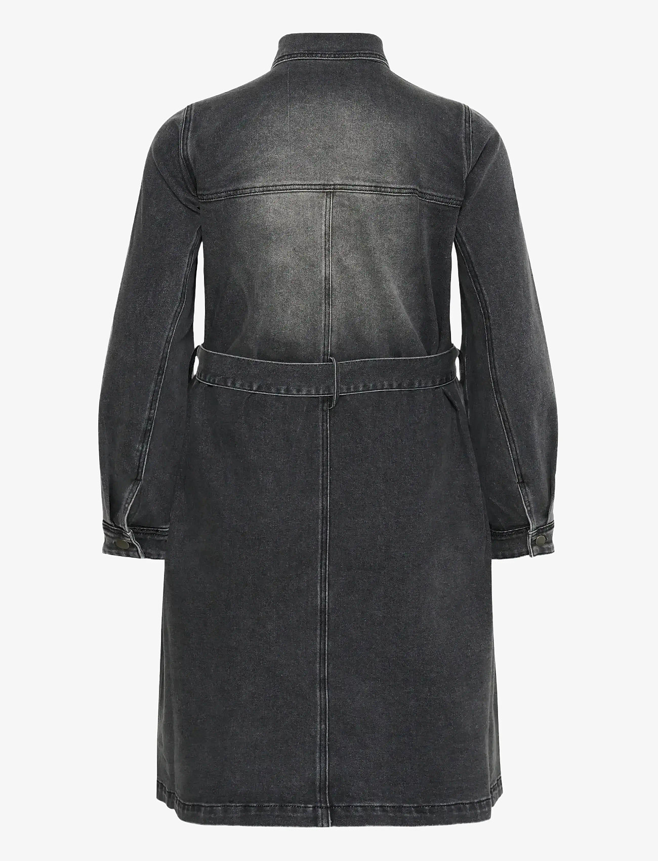 Kaffe Curve - KCally Denim Dress - shirt dresses - medium grey denim - 2