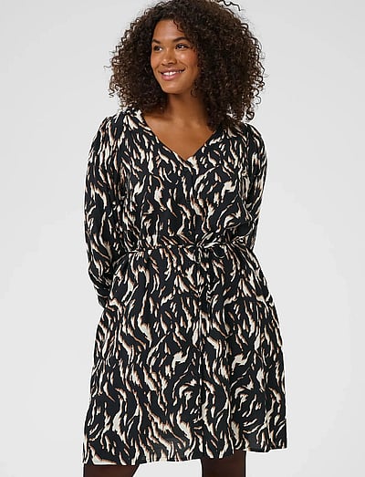 curve short dresses Only Curve - Mini Dress - Women - Viscose/Nylon - 48 EU