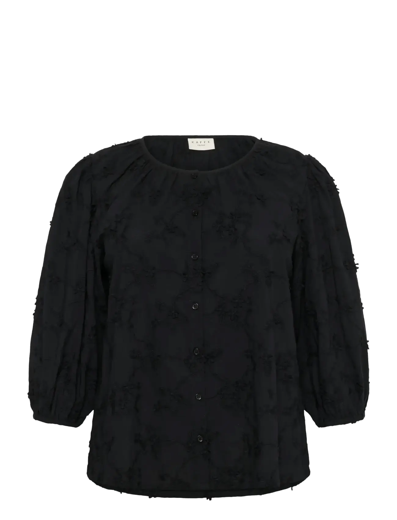 Kaffe Curve KClaima Shirt - Odzież - BLACK DEEP / black