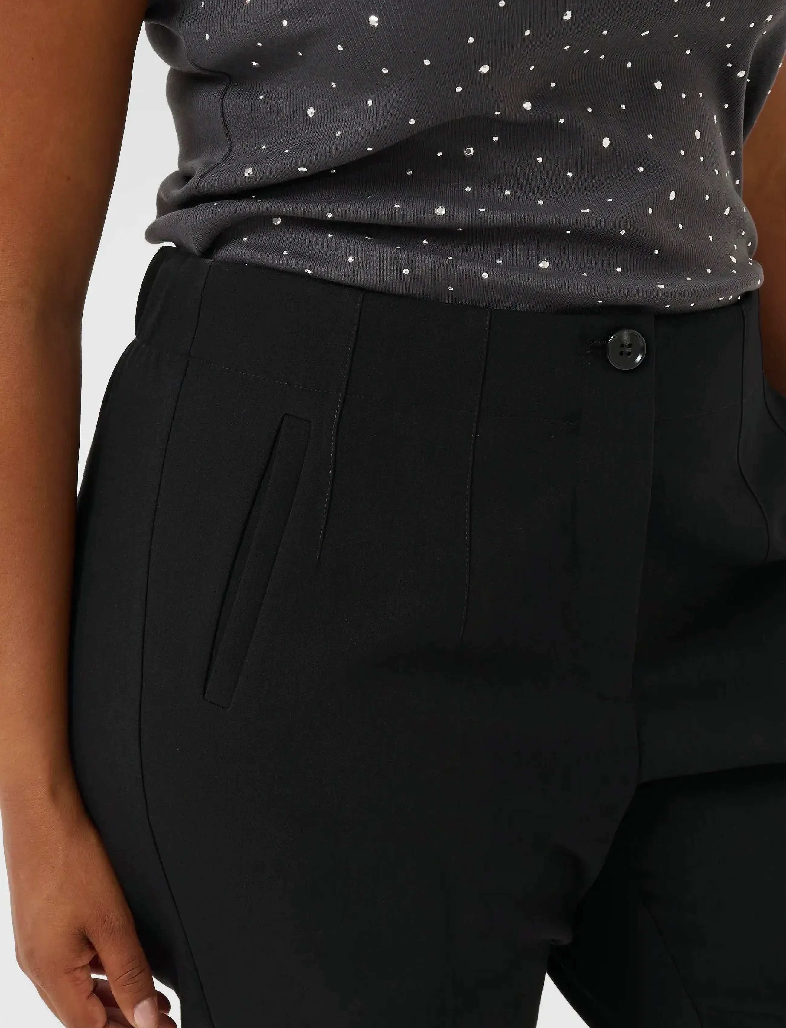 Kaffe Curve - KCelia 7/8 Pants - black deep - 5
