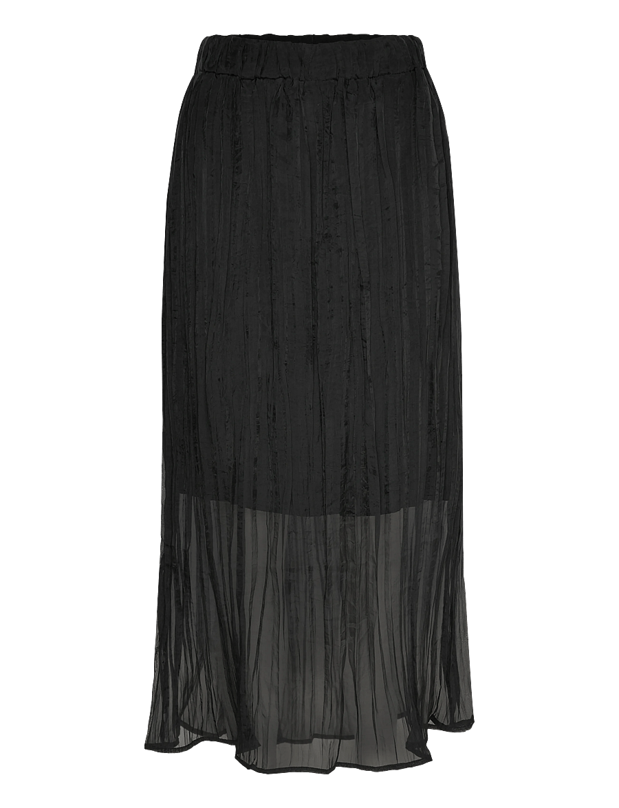 Kaffe Curve - KCperi Skirt - maxi röcke - black deep - 0