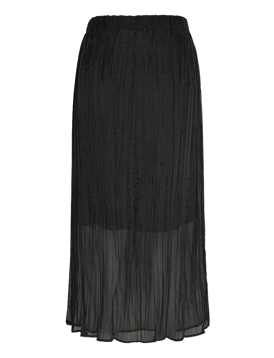 Kaffe Curve - KCperi Skirt - maxi röcke - black deep - 1