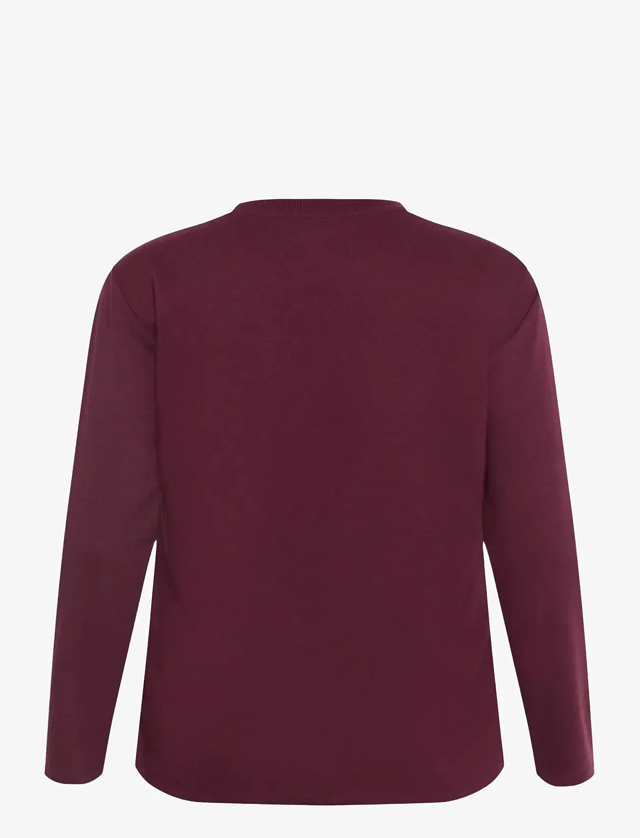 Kaffe Curve - KCeliza Sweatshirt - sügisesed riided - windsor wine/amour embd. - 2