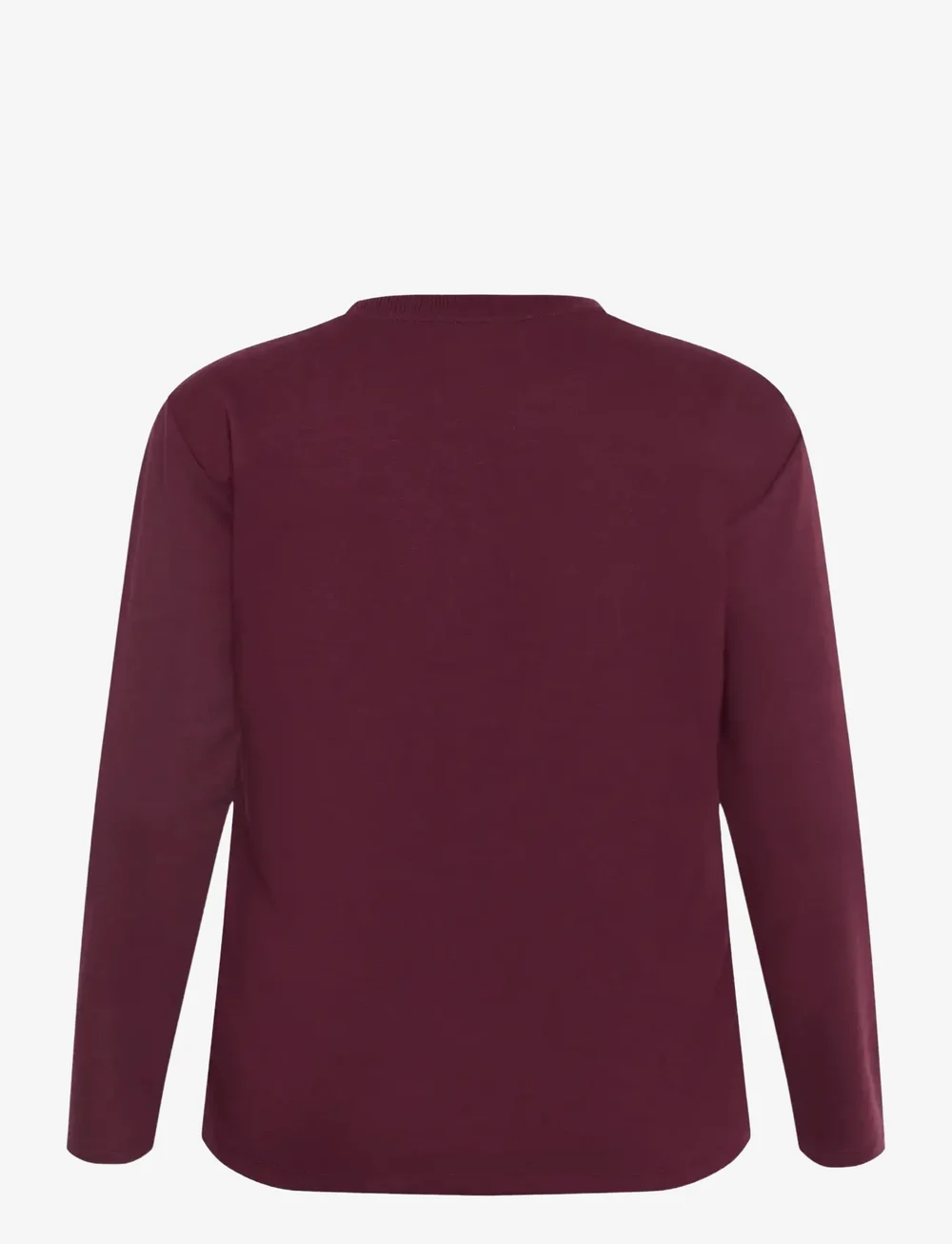 Kaffe Curve - KCeliza Sweatshirt - topy z długimi rękawami - windsor wine/amour embd. - 2