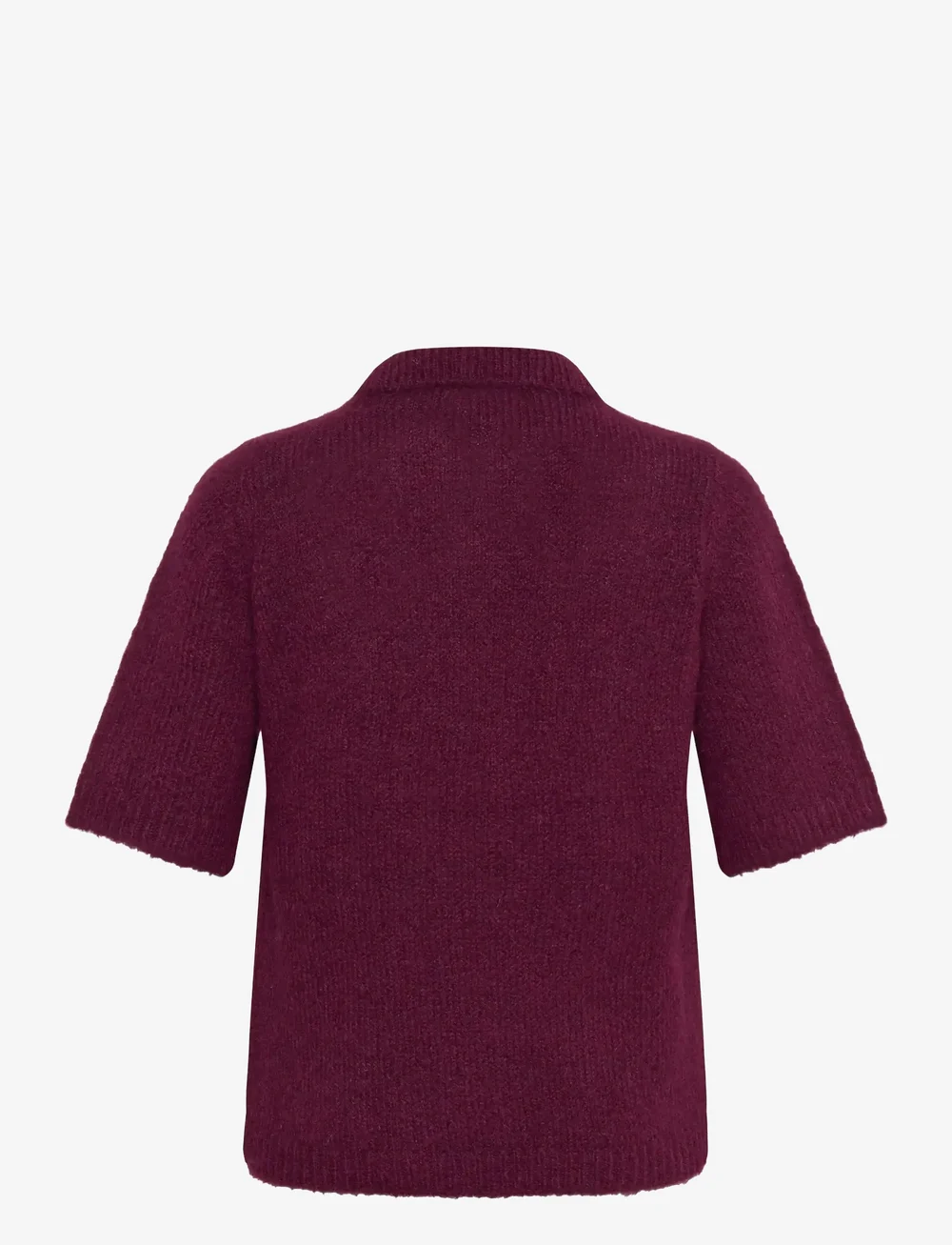 Kaffe Curve - KCemilia Polo Pullover - sviitrid - windsor wine - 2