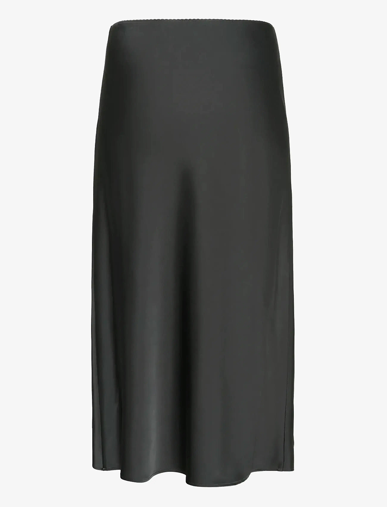 Kaffe Curve - KChilla Skirt - satinnederdele - black oyster - 2