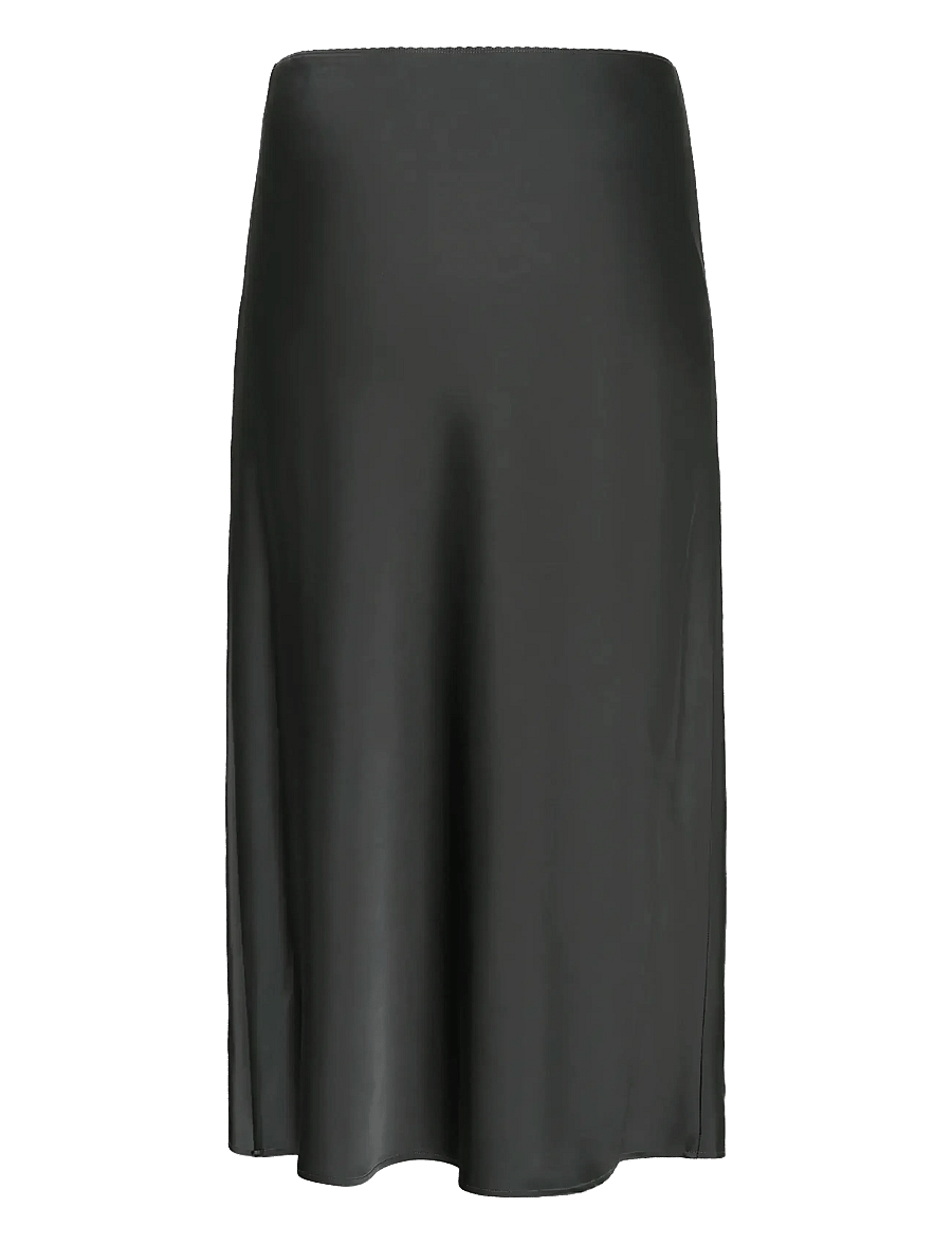 Kaffe Curve - KChilla Skirt - satinnederdele - black oyster - 2