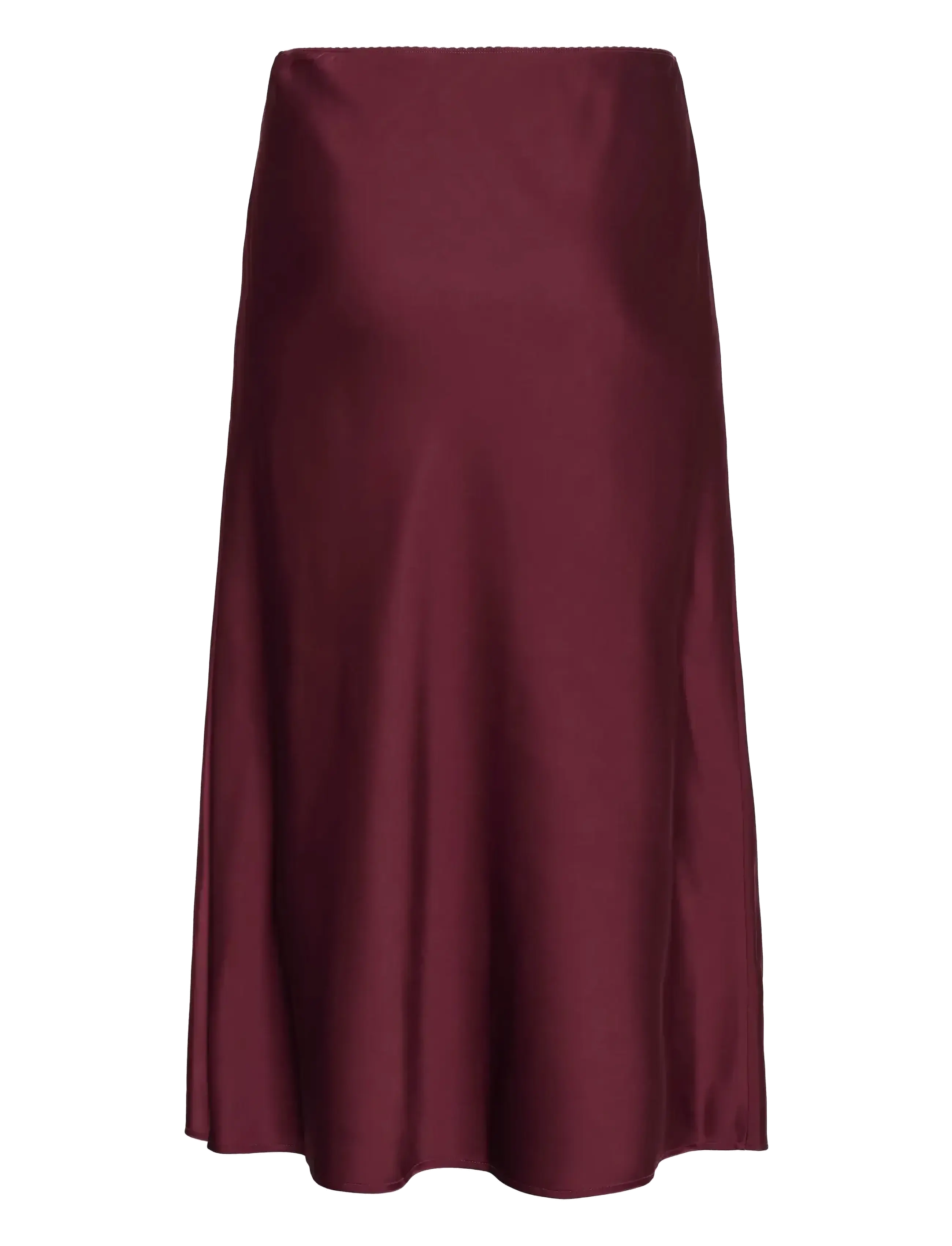 Kaffe Curve - KChilla Skirt - satin skirts - windsor wine - 2