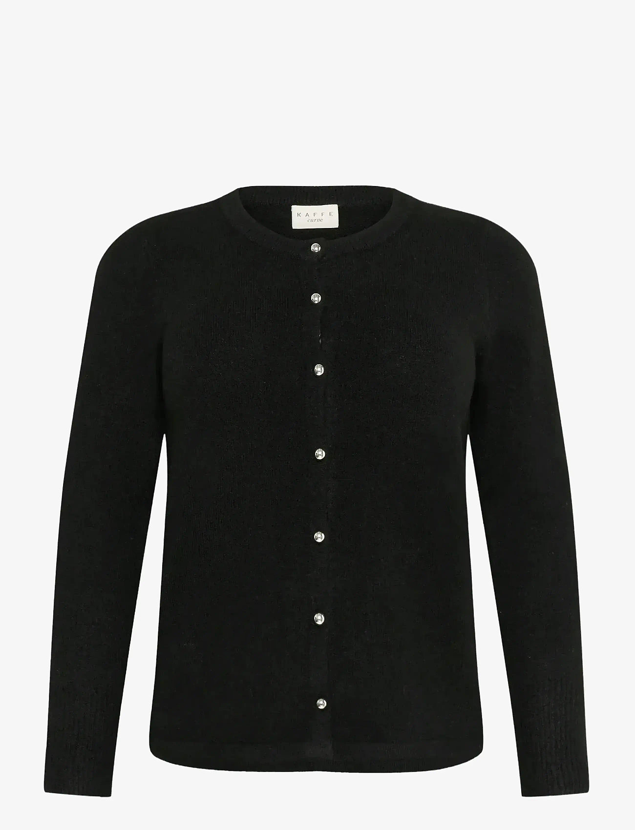Kaffe Curve - KCniela Cardigan - cardigans - black deep - 1