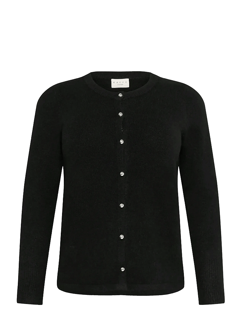 Kaffe Curve - KCniela Cardigan - koftor - black deep - 1