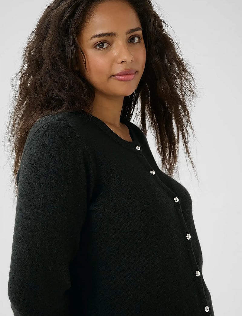 Kaffe Curve - KCniela Cardigan - koftor - black deep - 5