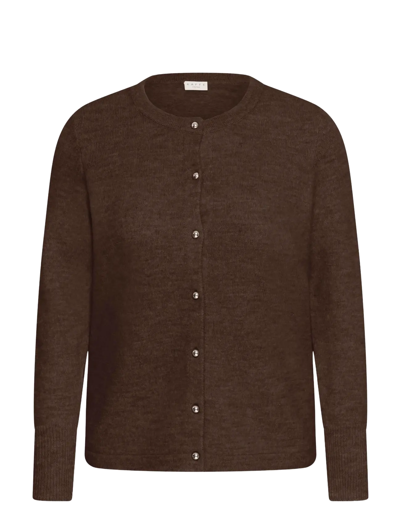 Kaffe Curve KCniela Cardigan - Kaffe Curve - CARAFE MELANGE / brown