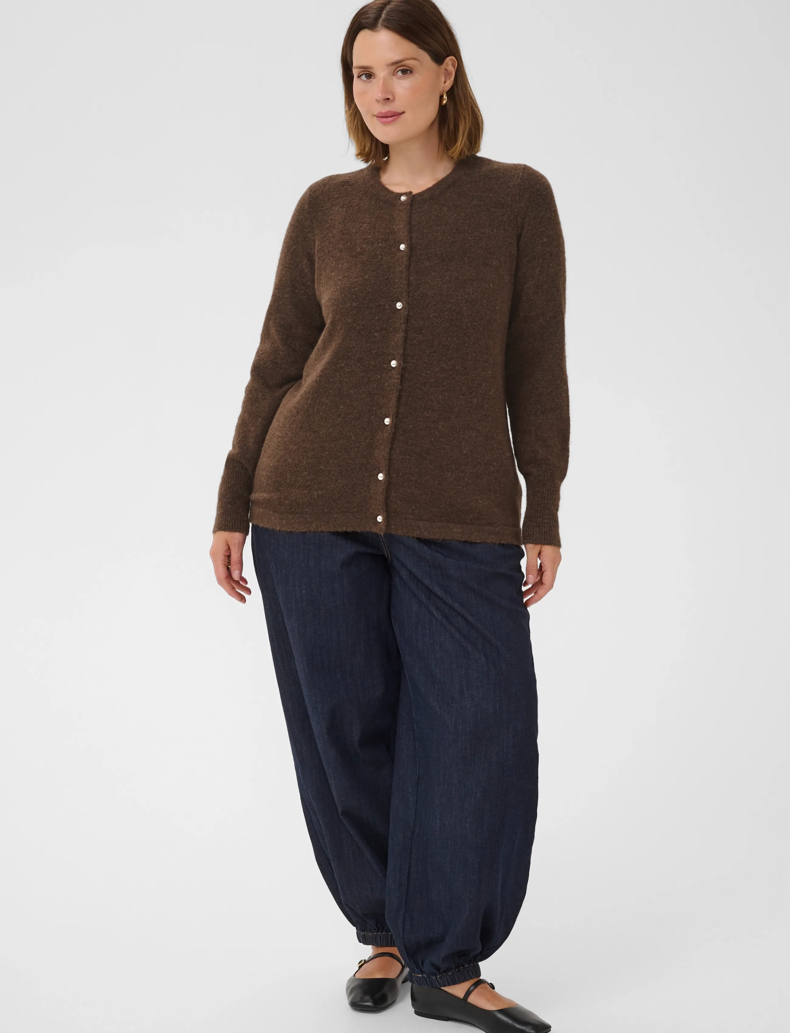 Kaffe Curve - KCniela Cardigan - cardigans - carafe melange - 2