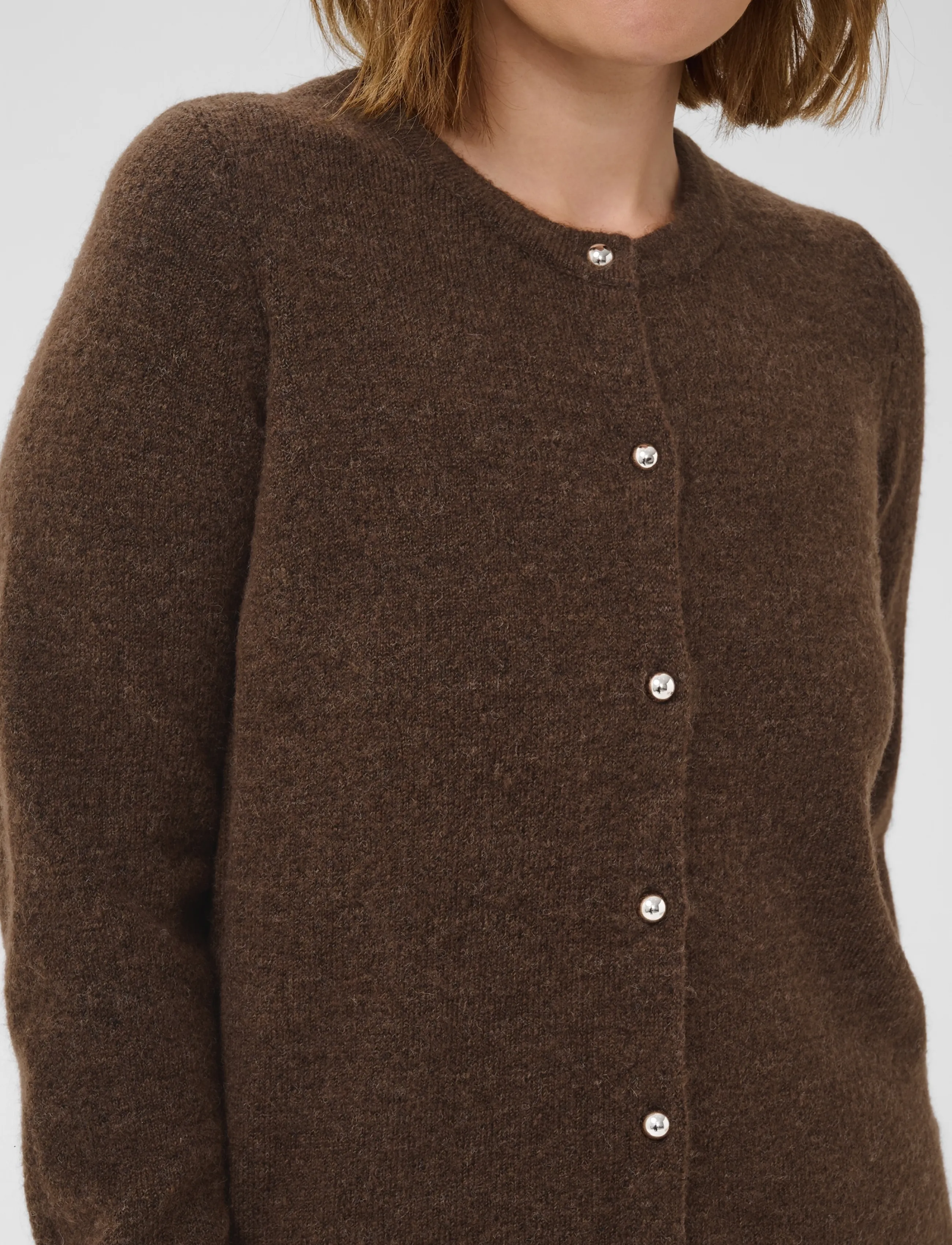 Kaffe Curve - KCniela Cardigan - cardigans - carafe melange - 5