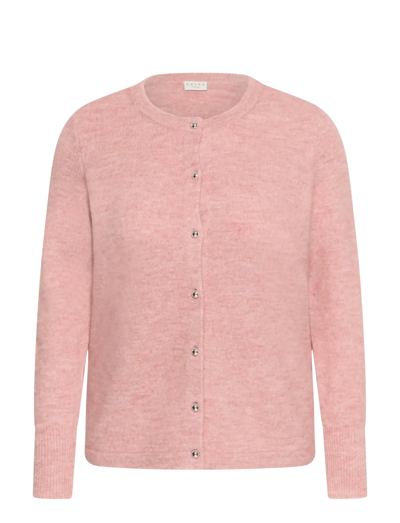 Kaffe Curve KCniela Cardigan - Kaffe Curve - PALE MAUVE MELANGE / pink/rose