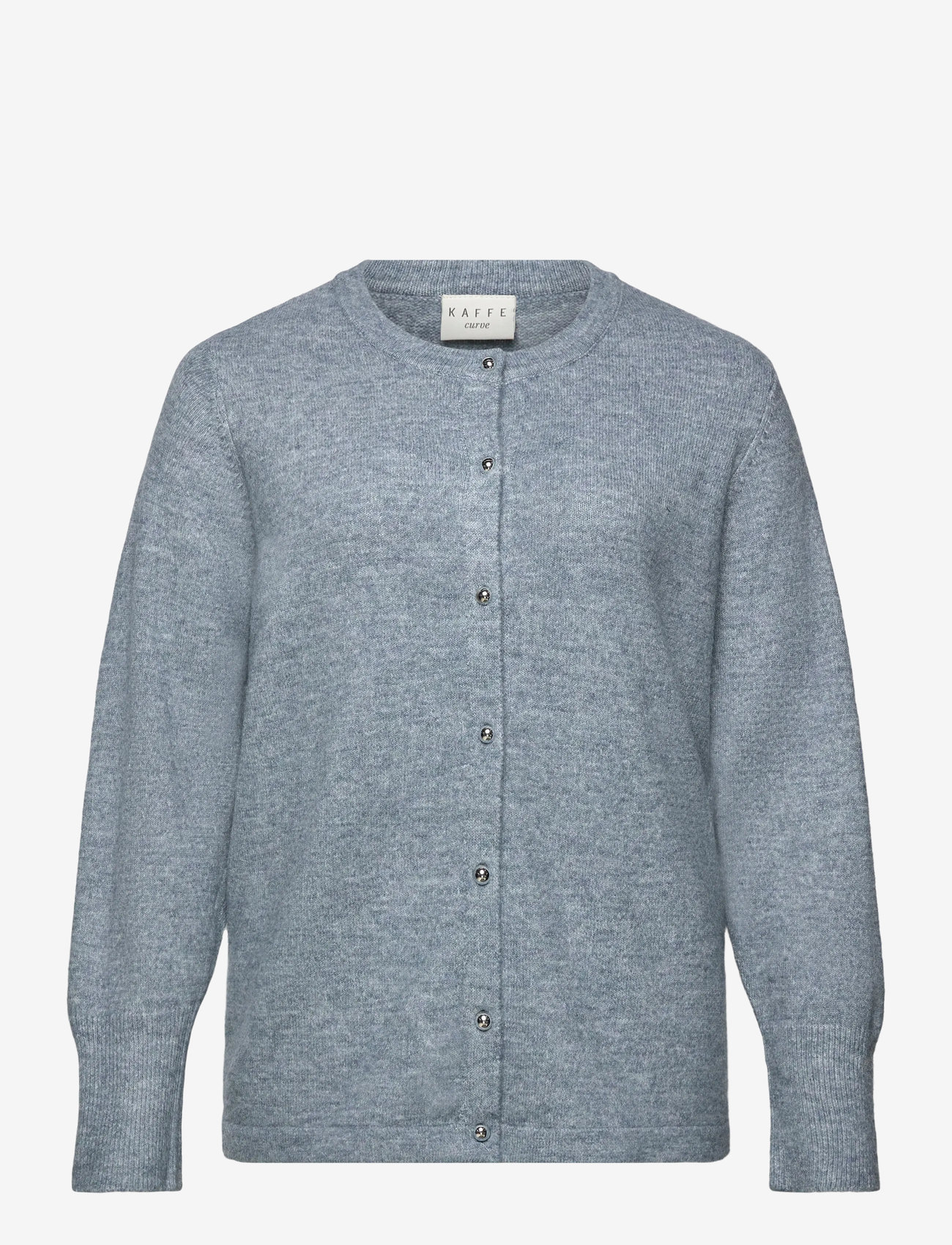 Kaffe Curve - KCniela Cardigan - cardigans - windward blue melange - 0