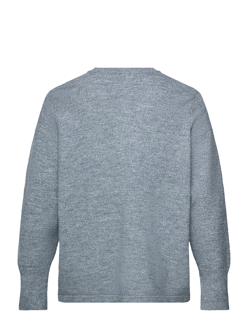 Kaffe Curve - KCniela Cardigan - koftor - windward blue melange - 1