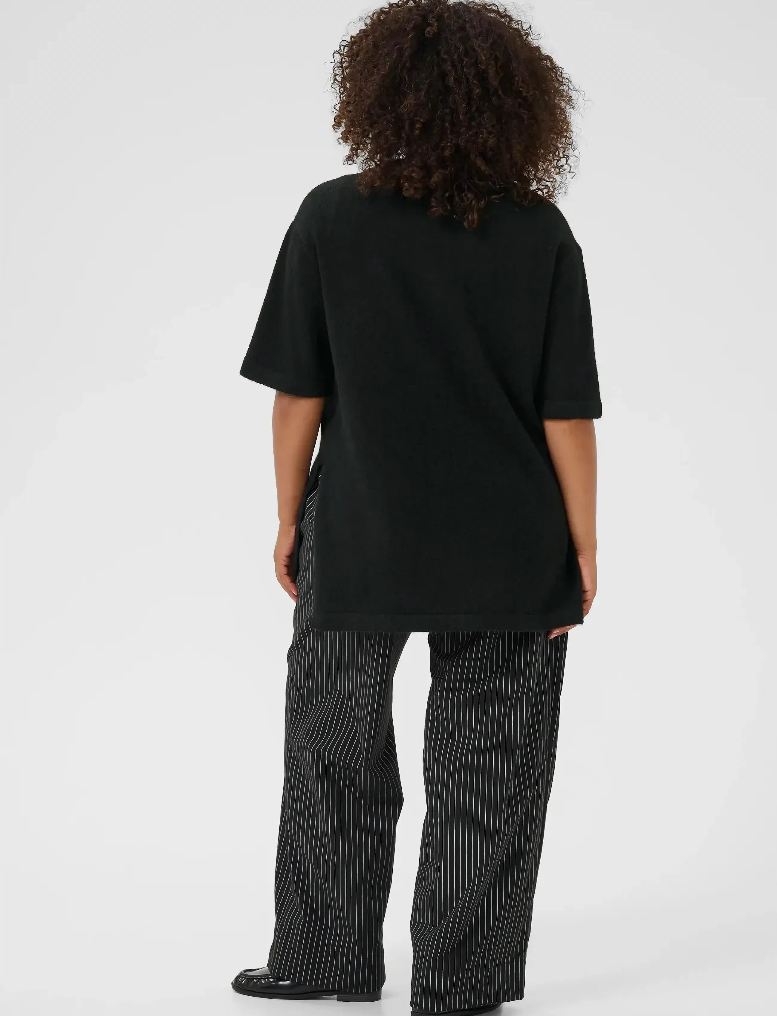 Kaffe Curve - KCniela Pullover - sweaters - black deep - 4