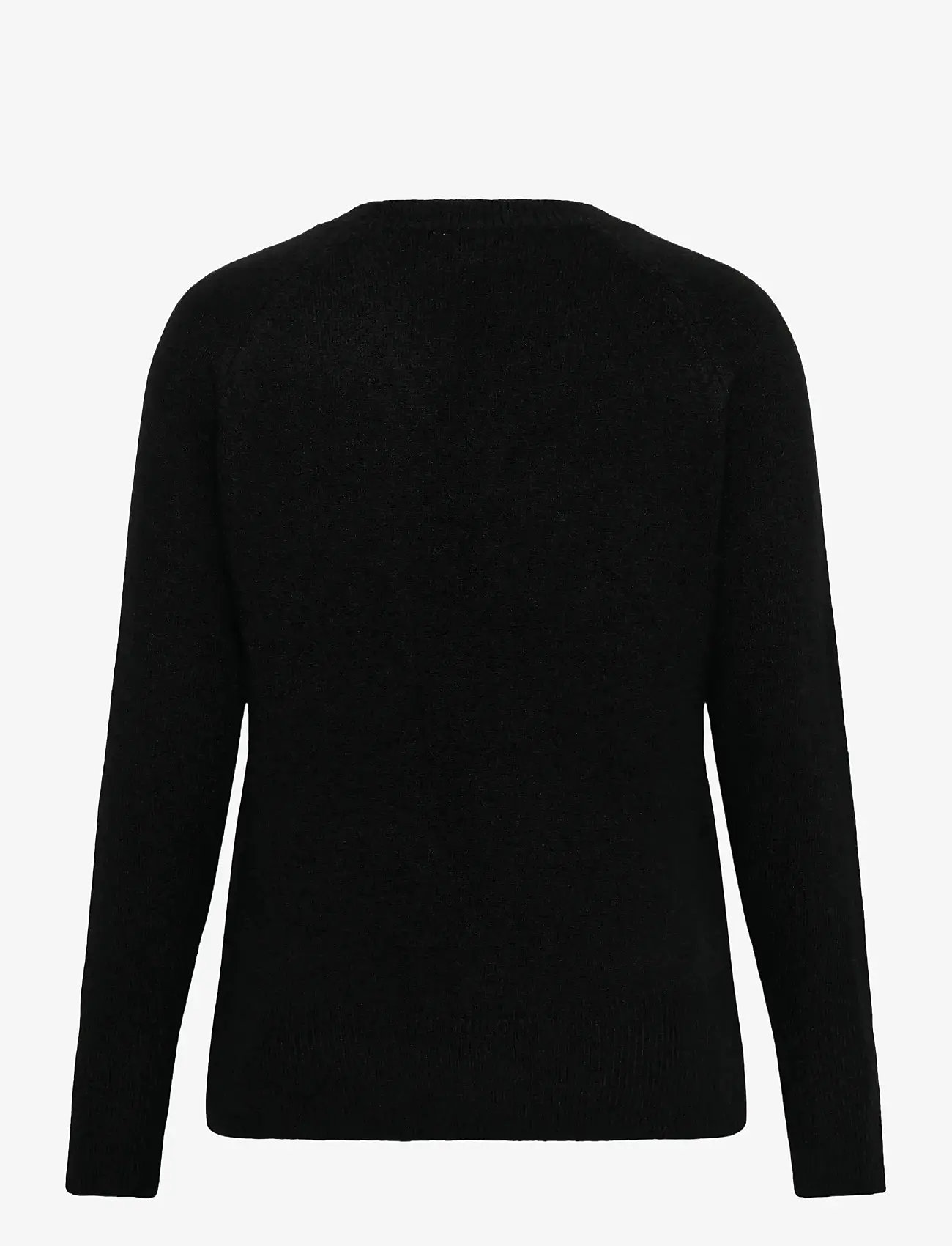 Kaffe Curve - KCniela V-neck Pullover - autumn clothing - black deep - 1