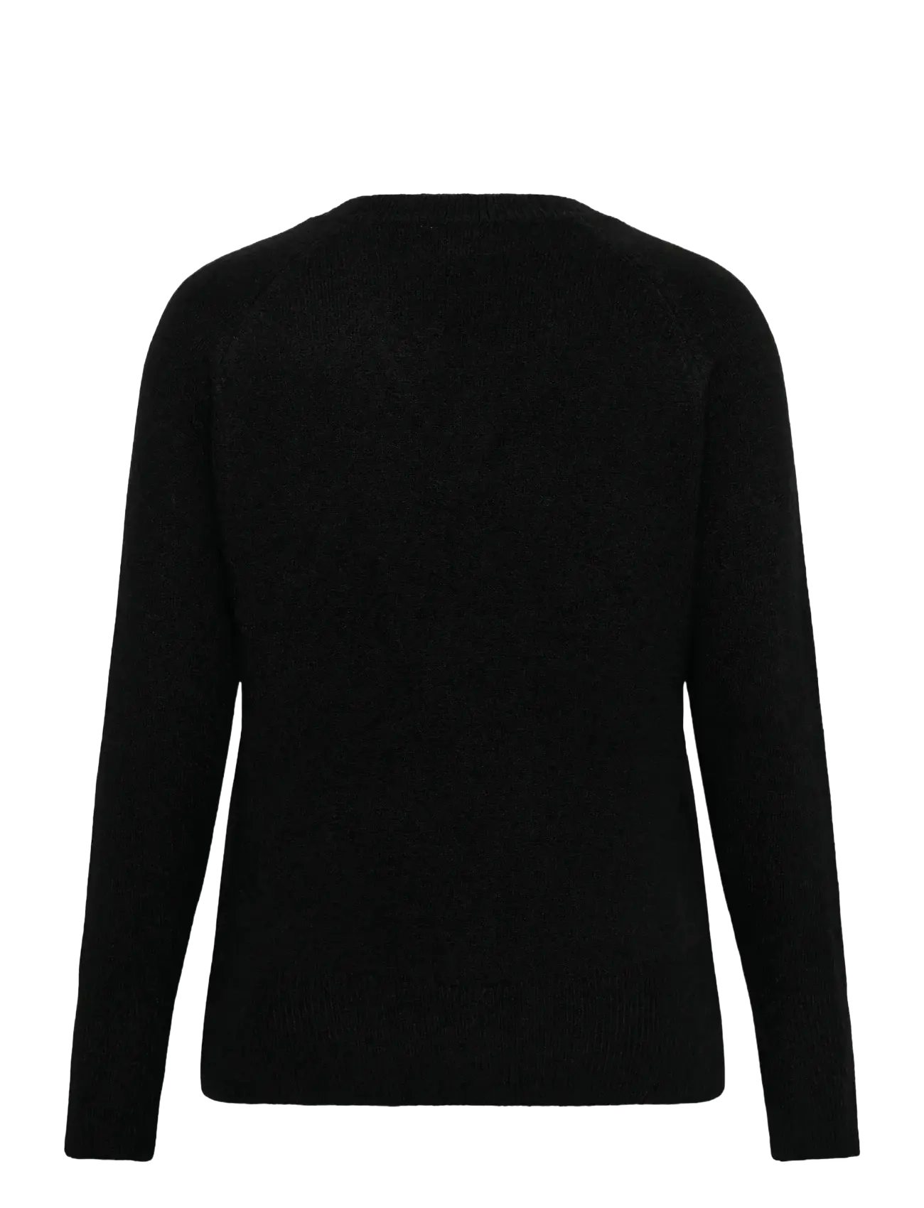 Kaffe Curve - KCniela V-neck Pullover - jumpers - black deep - 1